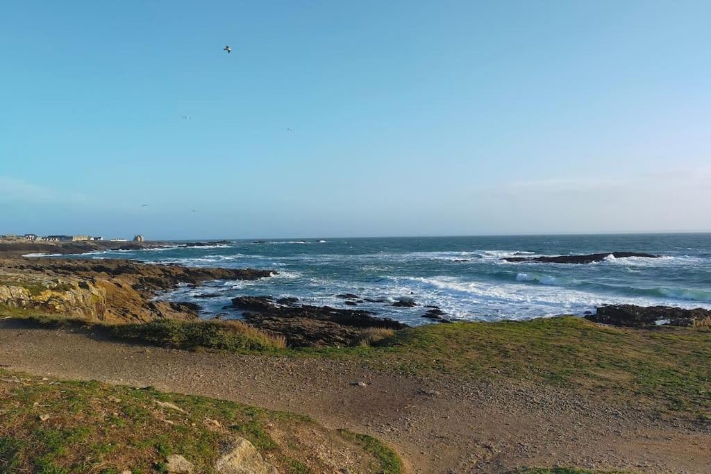 T2 Neuf Au Pied De La Plage Saint-Pierre-Quiberon Exterior foto